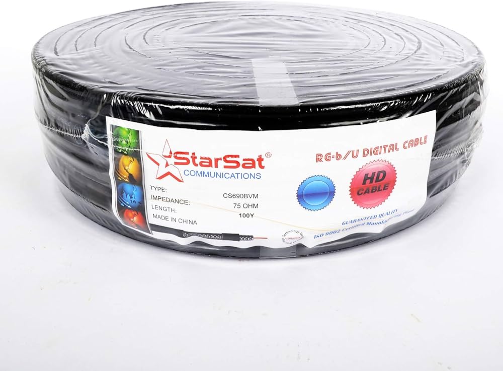 super star dish cable 100yrd